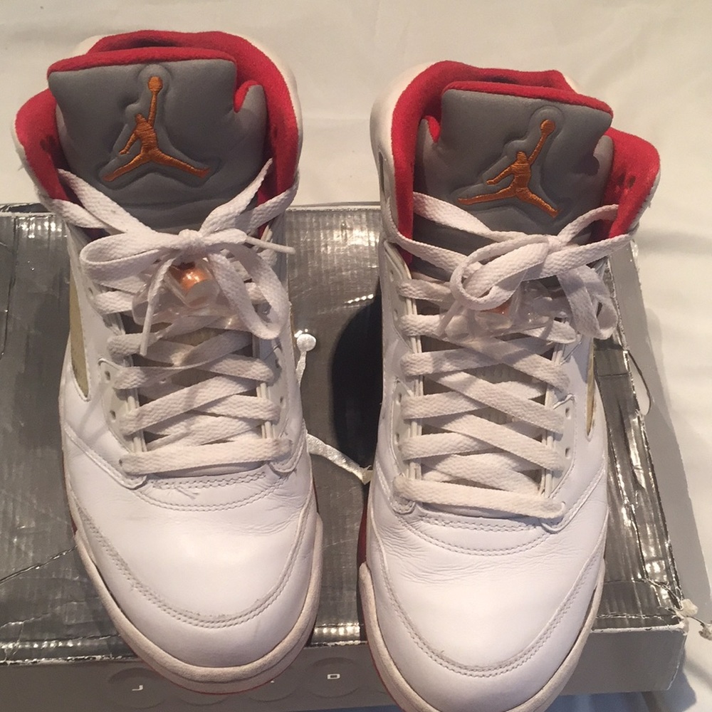 Jordan retro 5 sun set